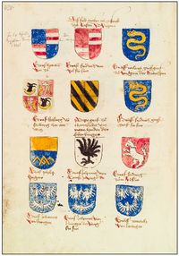 Wappen der ungarischen Konzilsteilnehmer